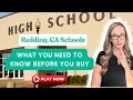 Redding CA Schools by Neighborhood What Every Family Needs to Know Before They Buy