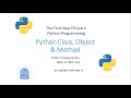 Python OOPs Classes Object and Methods part 7
