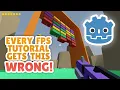 Fixing Your FPS Controller Camera - Godot Tutorial