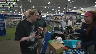 xQc Jesse Argue like a couple and make store staff laugh