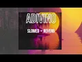 Myke Towers & Bad Bunny - ADIVINO (Slowed + Reverb)