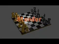 Blender Chess Board 3