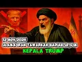 12 November 2025. Ulama Iran tawarkan hadiah 18,5 milyar kepala Trump.
