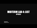 MIDTERM LAB 4 Python List Restaurant Menu Ordering System