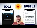 Bubble vs Bolt are new AI coding tools better than Bubble