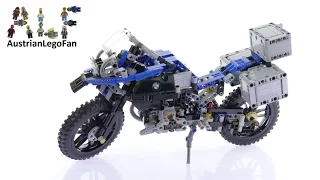 Lego Technic 42063 BMW R 1200 GS Adventure Speed Build
