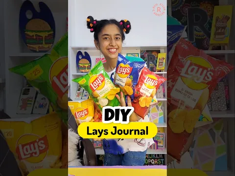 DIY Lay's Journal!😋💕 | Riya's Amazing World