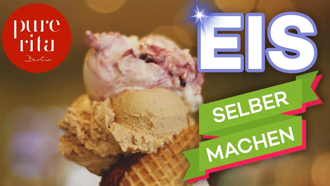 Eismasse Grundrezept / Eis selber machen - Rezept und Anleitung - Natürlich Lecker. 