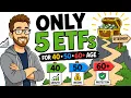 The Ultimate Retirement ETF Portfolio Age 40 50 60
