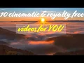 10 Cinematic Royalty Free s from Pixabay breathtaking footage with download links