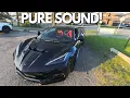 C8 Corvette 2M Fabrication Exhaust Pure Sound Roof Cam Bumper Mic