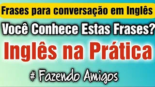 Domine essas frases e melhore seu inglês. Aula de Conversação . Com Tradução. Como aprender Inglês