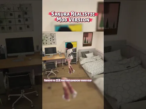 Sakura Realistic Mod is added? 😱 #sakuraschoolsimulator #shorts #trending #viral #video #update