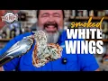 Smoked White Sauce Wings Tangy BBQ Wing Recipe