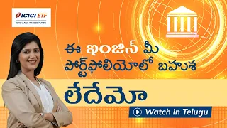 A portfolio booster? Check out ICICI Prudential Nifty Private Bank ETF - Watch in Telugu