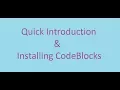 C Basics Course 1 Introduction Installing CodeBlocks ARABIC