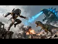 Lagu PREDATOR vs GODZILLA vs T-REX: The Ultimate Hunt | Full Movie 2025