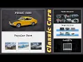 How to Create a Complete Ferrari Classic Cars Website Design Project Using HTML CSS and JavaScript
