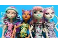 Monster High Scare Make-Up Clawdeen Viperine Ghoul Talk Rochelle Catrine