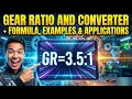 Gear Ratio Calculator and Converter Formula Examples Applications