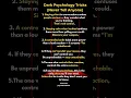 Download Lagu Dark Psychology Tricks That Give You the Upper Hand 🧠 (Never Tell Anyone)