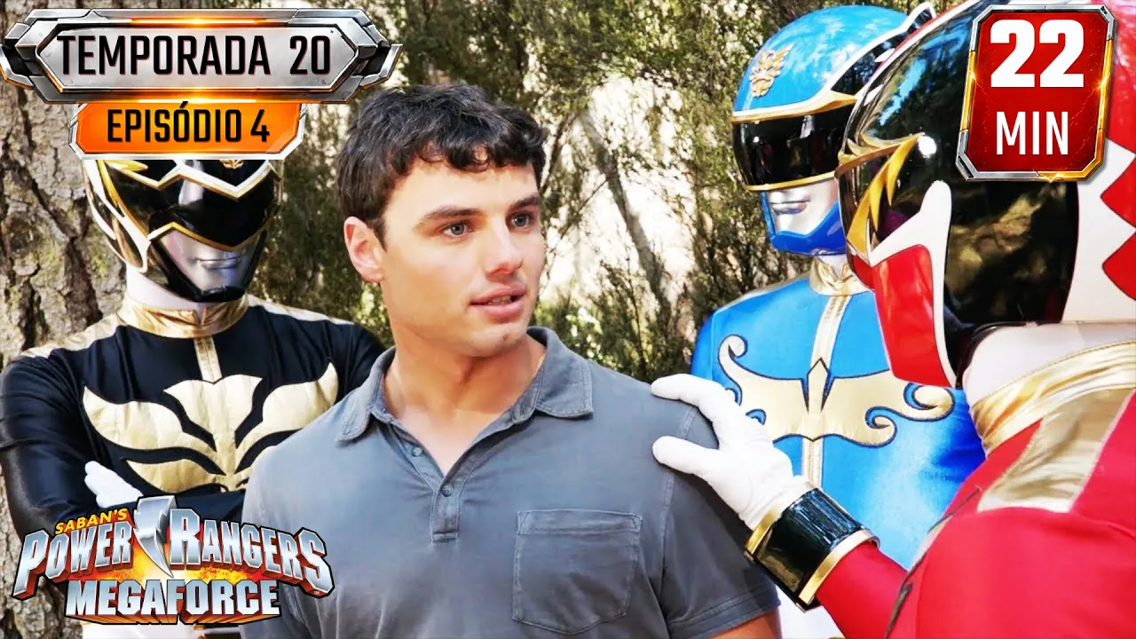Ranger Estranho ???? E04 ???? Power Rangers Megaforce ⚡ Power Rangers para Crianças