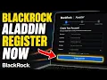 How to register with BlackRock Aladdin not - Detailed Guide