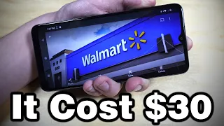I Bought The Cheapest Phone From Walmart