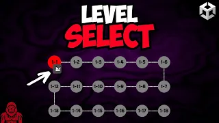 Make a COMPLETE Level Select screen from scratch no placing things by hand - Unity Tutorial