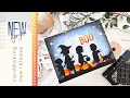 MAKE YOUR Halloween Cards GLOW Spellbinders Boo Parade Tutorial