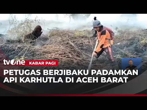 Karhutla di Aceh Barat Terus Meluas
