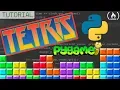 Python and Pygame Tutorial - Build Tetris Full GameDev Course