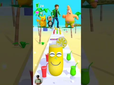 Who will save Pikachu from Juice Monster? #gaming #shorts #shortsfeed #viralshorts #rmigamerz