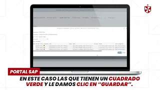 Tutorial de matricula FCCTP en el portal SAP