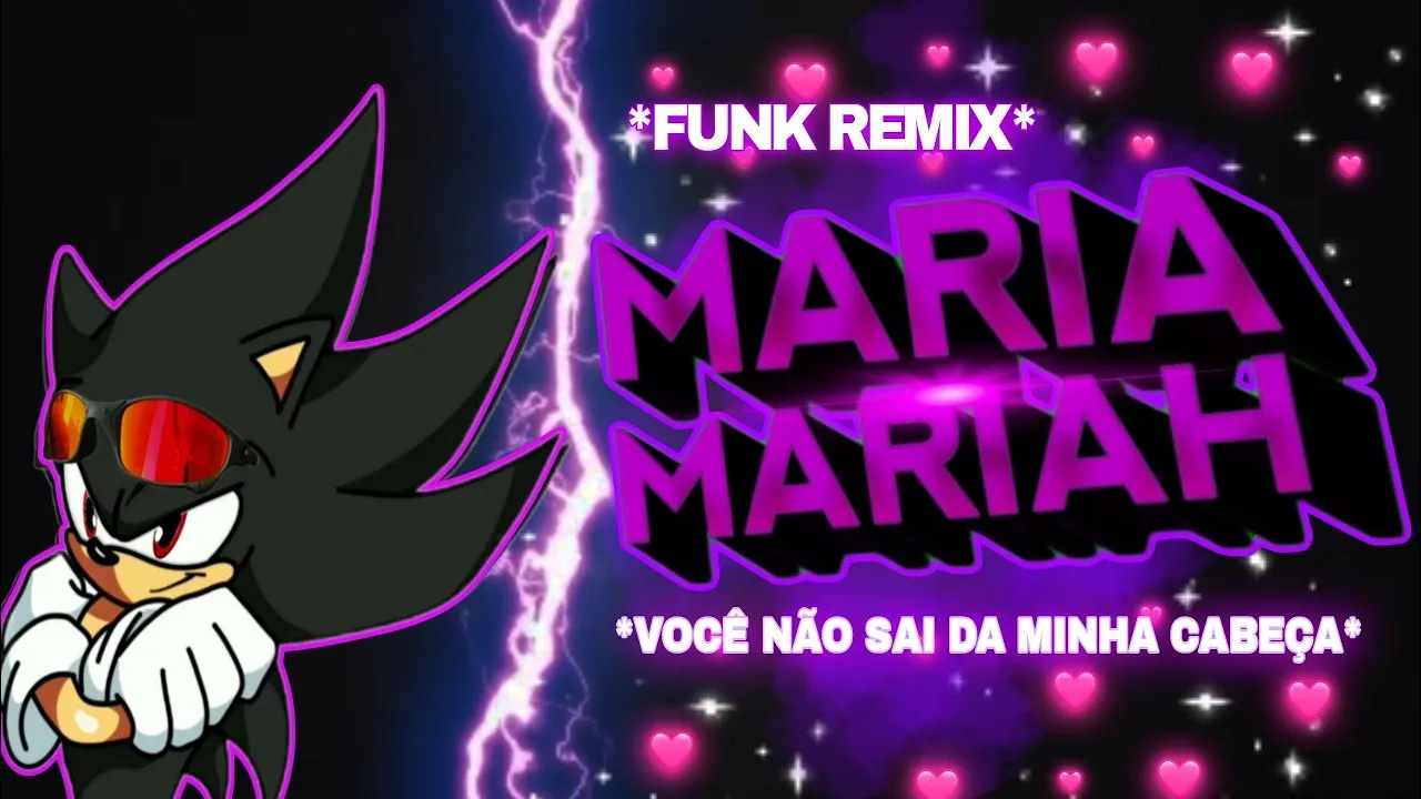 BEAT MARIA MARIAH - Você não sai da minha cabeça (FUNK REMIX)🔥