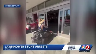 They are crimes not harmless s Ocala teens arrested after lawn mower joyride inside Targ
