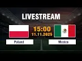 Download Lagu 🔴 Poland vs Mexico | Fierce duel of pride and determination