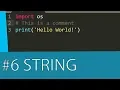 TUTORIAL DE PYTHON 3 - TIPO DE DADO STRING