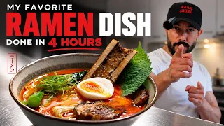 I made Japanese ramen from scratch in under 4 hours