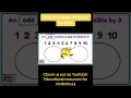 Odd and Even Numbers for Kids