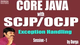 Core Java with Exception Handling Part-1 Introduction