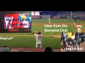 Experiencing the Diamond Club at Angel Stadium Made it on the Jumbotron Ball From Umpire