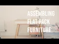 Assembling flat pack furniture like a pro