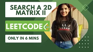 Search a 2D Matrix II Leetcode Medium Java