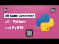 QR Code Generator in Python Tutorial using PyQT5