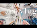 Download Lagu an art vlog for slow artists ✧ drawing portraits, realistic sketchbook flipthrough, paper art haul