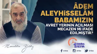 Âdem Aleyhisselâm babamızın avret yerinin açılması mecazen mi ifade edilmiştir?