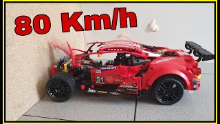 Lego 42125 crash 💥 Lego FERRARI crash test 80 Km/h