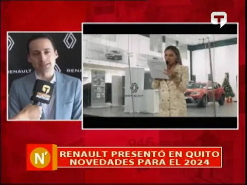 Renault presentó en Quito novedades para el 2024
