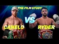 Canelo vs Ryder THE FILM STUDY Technical breakdown
